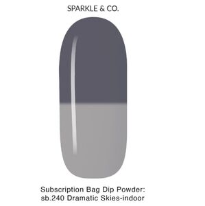Sparkle & Co Dip Powder SB.240 Dramatic  Skies Temp Change